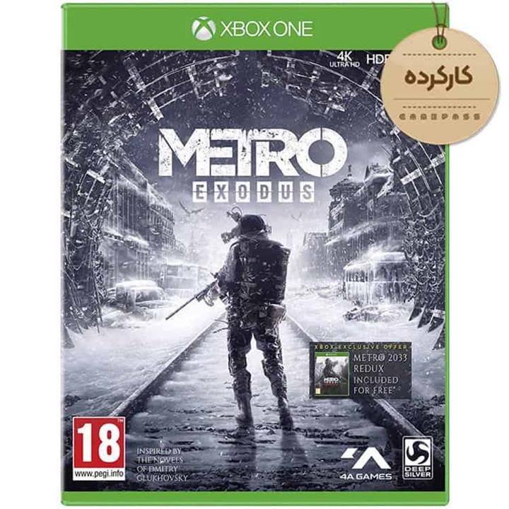 دیسک بازی Metro Exodus کارکرده – مخصوص ایکس باکس وان